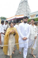Lie Movie Team At Tirumala
